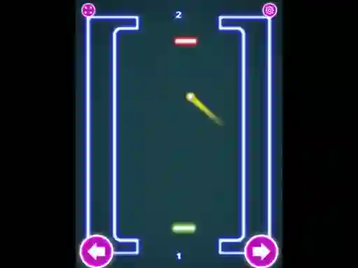 Spēle Pong Neon online