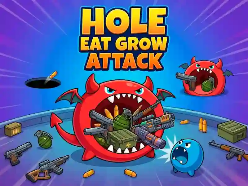 Spēle Hole Eat Grow Attack online