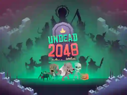 Spēle Undead 2048 online