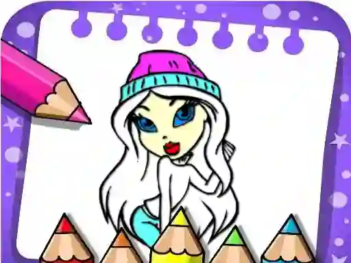 Spēle Easy Bratz Coloring online