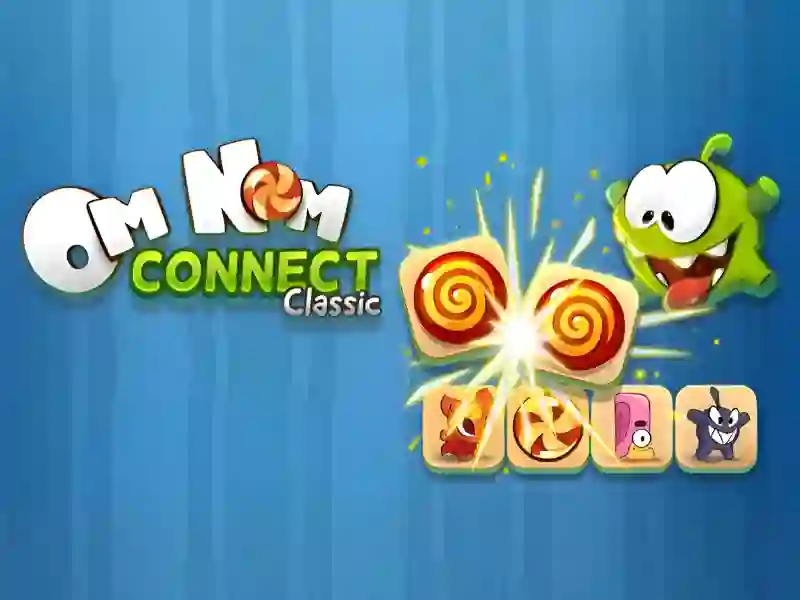 Spēle Om Nom Connect Classic online