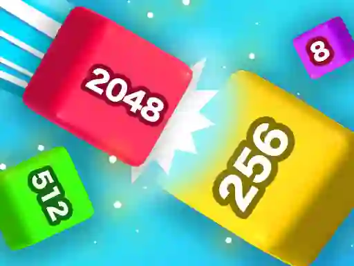 Spēle Qube 2048 online
