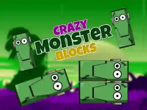 Spēle Crazy Monster Blocks online