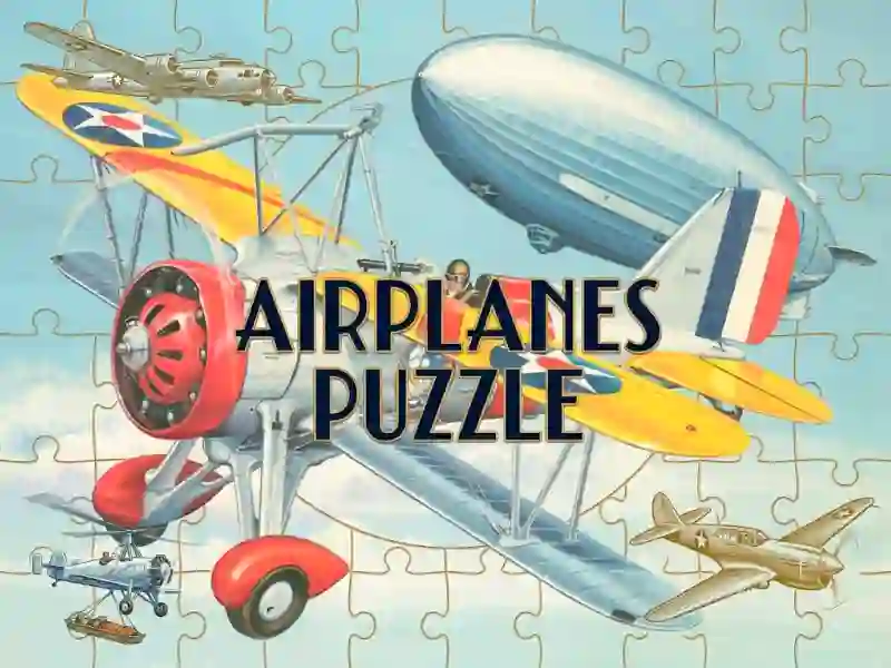 Spēle Airplanes Puzzle online