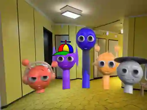 Spēle Sprunki Backroom Terrors Skibidi Toilet online
