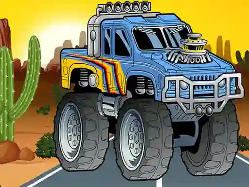 Spēle Crazy Monster Truck online
