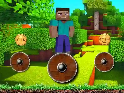 Spēle Mineblock Rotate and Fly Adventure online