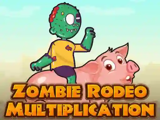 Spēle Zombie Rodeo Multiplication online
