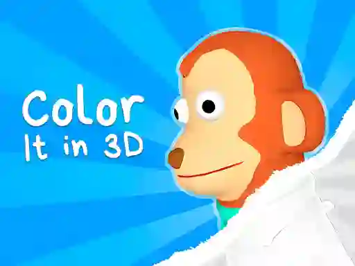 Spēle Color It in 3D online