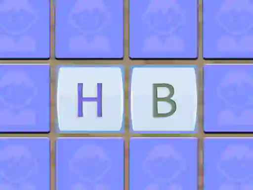Spēle Alphabet Memory Game online
