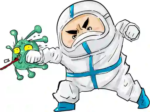 Spēle Against Coronavirus Slide online