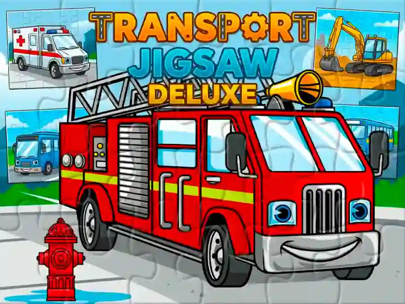 Spēle Transport Jigsaw Deluxe online