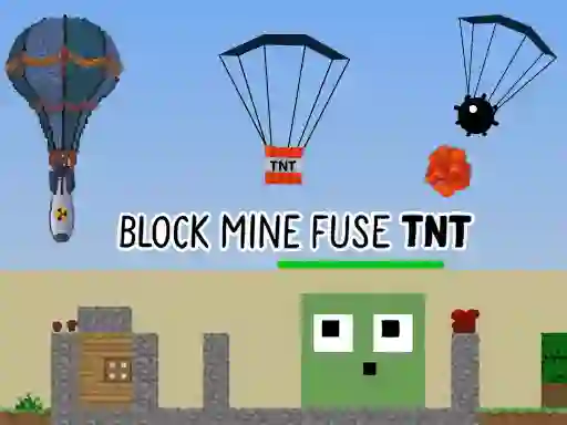Spēle Block Mine Fuse TNT online