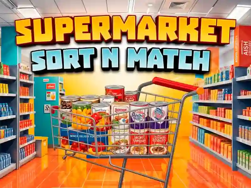 Spēle Supermarket Sort N Match online