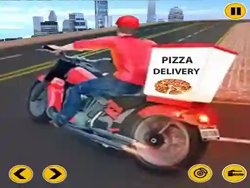 Spēle Big Pizza Delivery Boy Simulator online