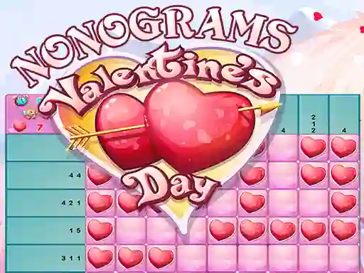 Spēle Nonograms Valentines Day online