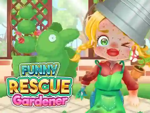 Spēle Funny Rescue Gardener online