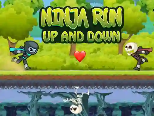 Spēle Ninja Run Up And Down online