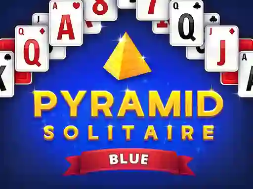Spēle Pyramid Solitaire Blue online