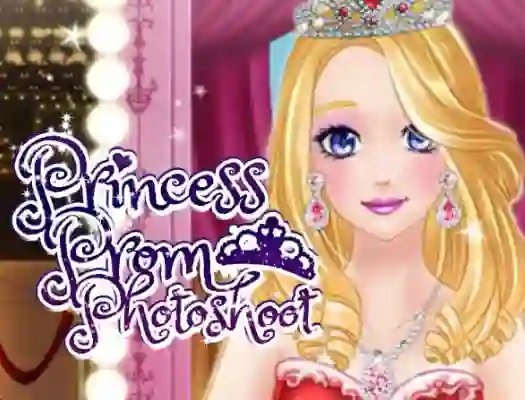 Spēle Princess Prom Photoshoot online