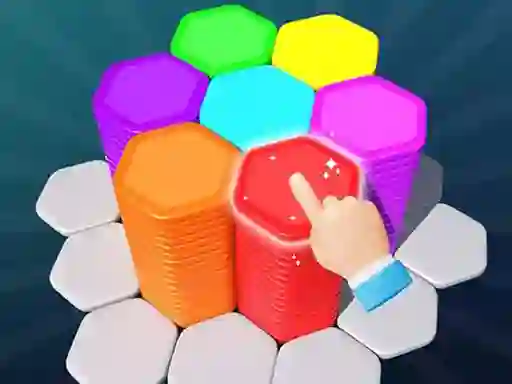 Spēle Hexa Sort online