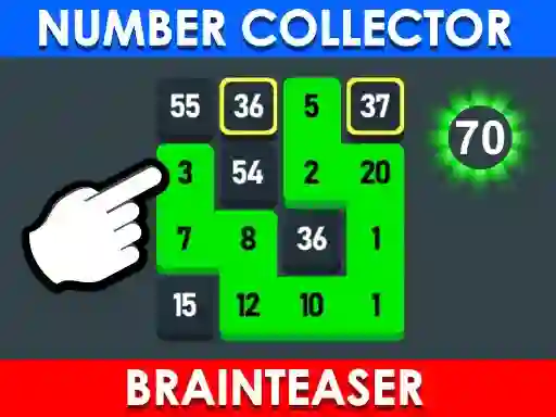 Spēle Number Collector: Brainteaser online