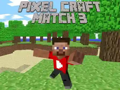 Spēle Pixel Craft Match 3 online