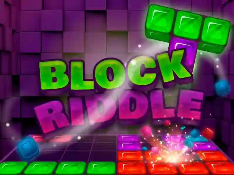 Spēle Block Riddle online