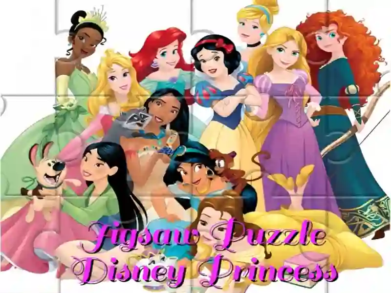 Spēle Jigsaw Puzzle: Disney Princess online