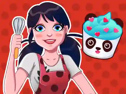 Spēle Miraculous Cupcake maker online