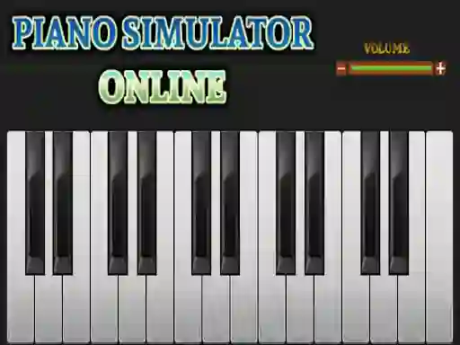 Spēle Piano simulator online online