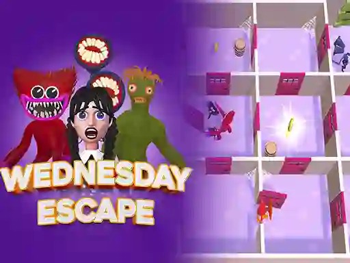 Spēle Escape Wednesday online