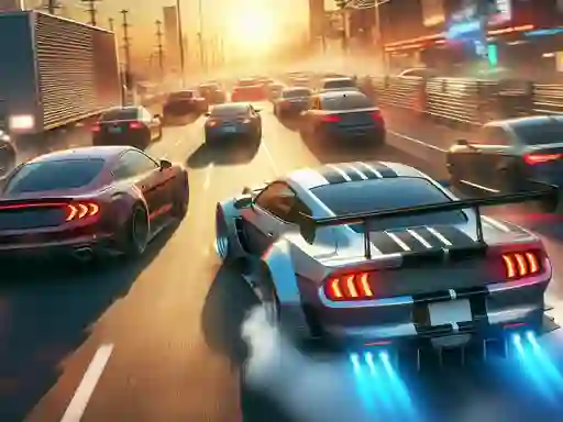 Spēle Crazy City Race online