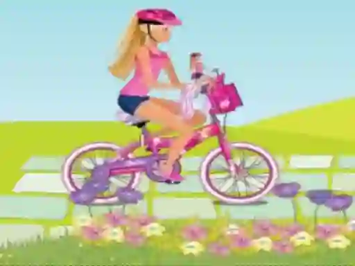 Spēle BARBIE RIDES A BIKE online