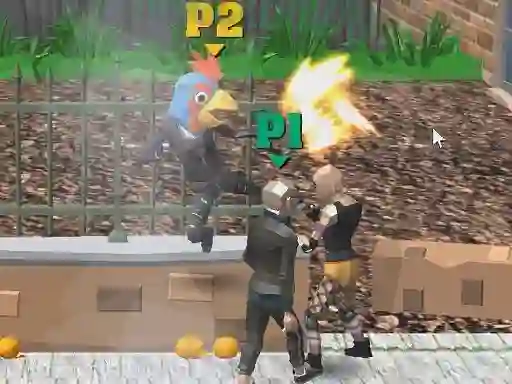 Spēle Double Street Fight online