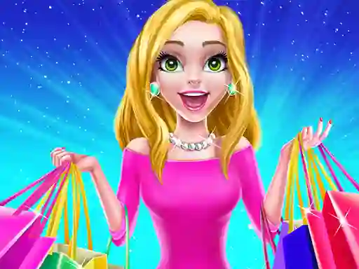 Spēle Rich girl crazy shopping online