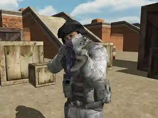 Spēle Counter City Strike Commando Action online