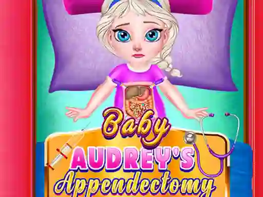 Spēle Baby Audrey Appendectomy online