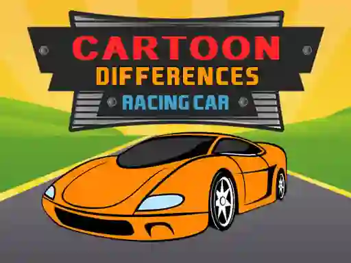 Spēle Cartoon Racing: Car Differences online