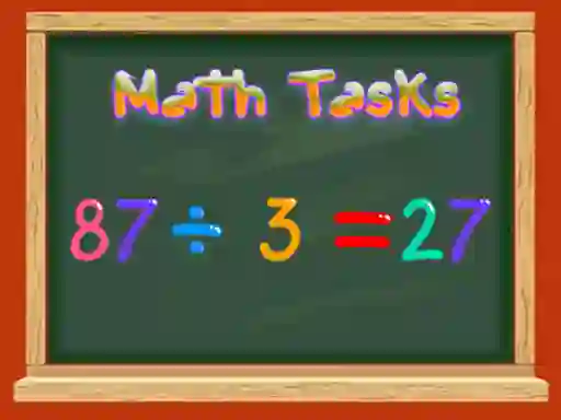 Spēle Math Tasks True or False online
