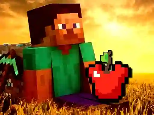 Spēle Mineblox Apple Shooter online