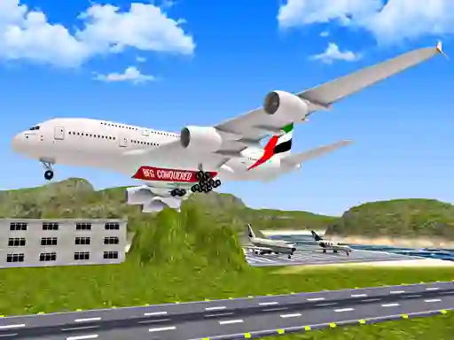 Spēle Airplane Fly 3d Flight Plane online