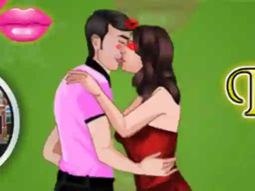 Spēle Christmas Eve Kissing online