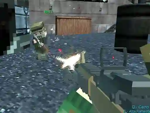 Spēle Pixel Gungame Arena Prison Multiplayer online