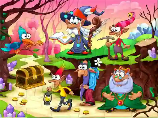 Spēle Fantasy Jigsaw Deluxe online