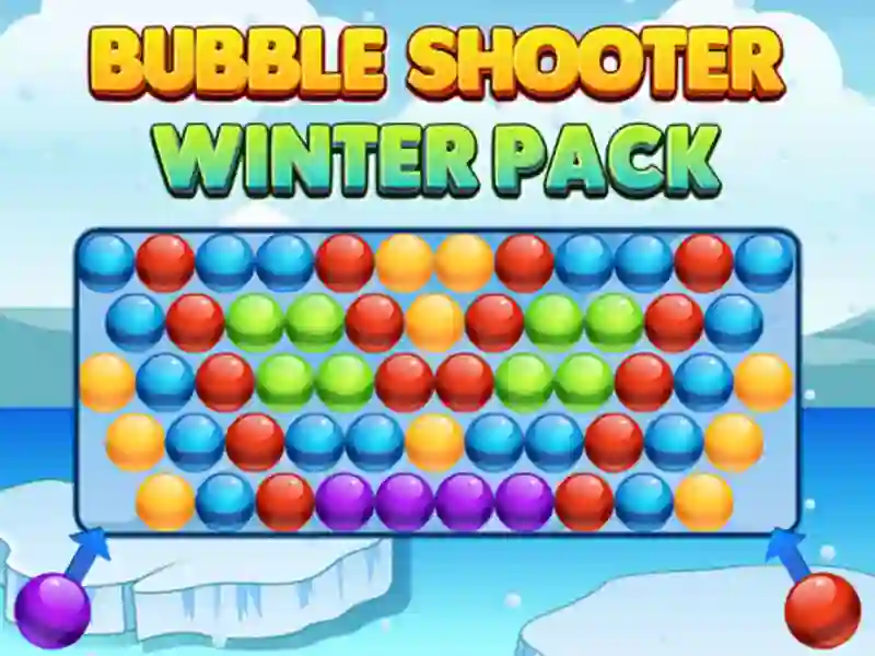 Spēle Bubble Shooter Winter Pack online
