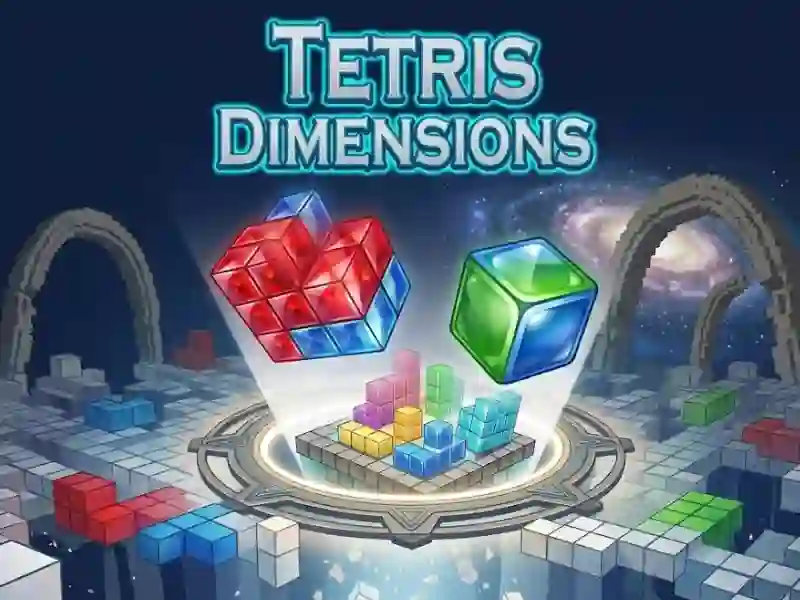Spēle Tetris Dimensions online