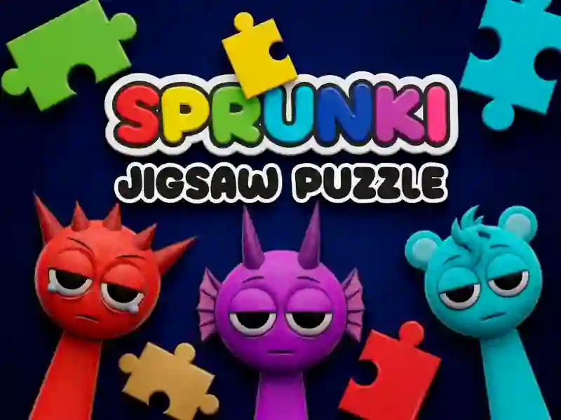 Spēle Sprunki Jigsaw Puzzle online