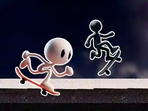 Spēle Black and White Stickman online