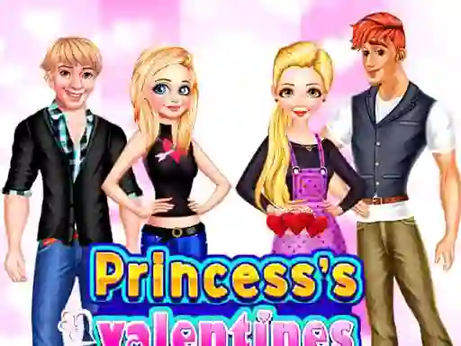 Spēle Princess Valentines Day Party online